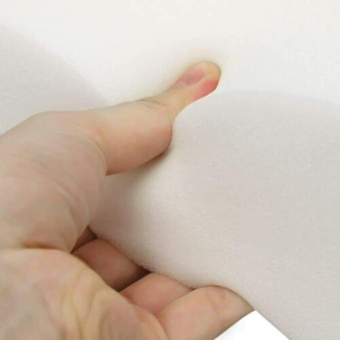 Foamma 4” x 28" x 72", Medium Firm with Gel Memory Foam (No Cover), Mattress Replacement Topper for RV Bunk, Camper, Truck & Travel Trailer, Back Support, CertiPUR-US Certified, Made in USA