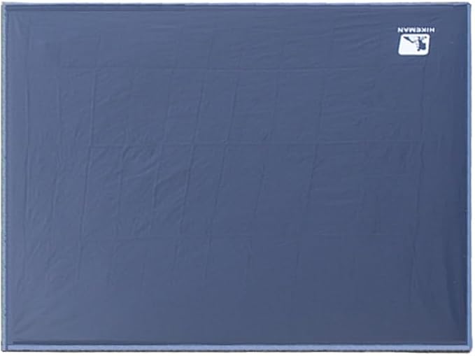 Bringsine Bringsine Waterproof Camping Tent Tarp-95"x83",4 in 1 Multifunctional Tent Mat Footprint for Camping,Hiking and Picnic,Ultralight & Foldable+Tent Stakes (Black, 71" x 83")