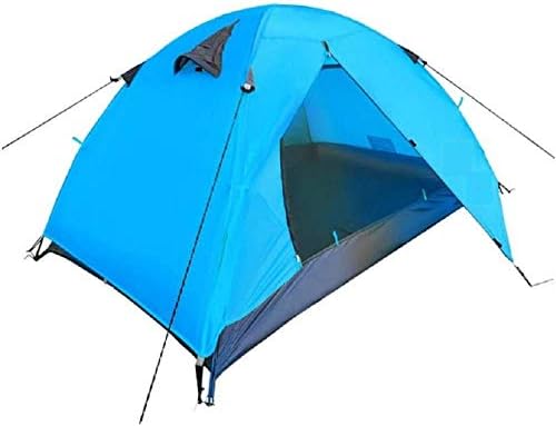 Tent for Camping Instant Cabin Tent for Campin Couples Vacation Leisure Four Seasons Tents Aluminum Alloy Rods Double Oxford Cloth Rain Wind Camping Adventure Mountaineering Multi-Purpose Tent