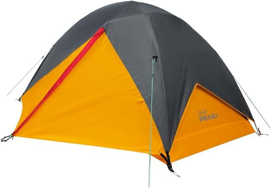 Coleman PEAK1 Premium Waterproof Backpacking Tent with Rainfly & Footprint, Lightweight Camping Tent Withstands Winds up to 45 MPH, 1/2/3/4/6 Person Sizes