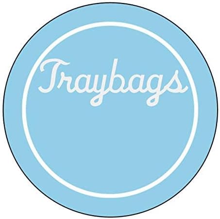 Smell Proof Odor Free Mylar TRAYBAGS (50 pack) 4inch x 5.5inch Foil Stand Up Pouch, Strong Reusable Zip Seal, 4 Mil Thick. Snack, Travel & Display. Food Grade Storage Bags