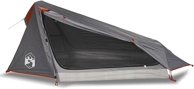 1-Person Tunnel Camping Tent, Waterproof Lightweight Backpacking Tent with Detachable Rainfly, Portable Hike Shelter for Outdoor Traveling, Easy Setup Green
