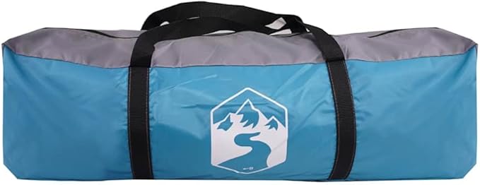 1-Person Tunnel Camping Tent, Waterproof Lightweight Backpacking Tent with Detachable Rainfly, Portable Hike Shelter for Outdoor Traveling, Easy Setup Green