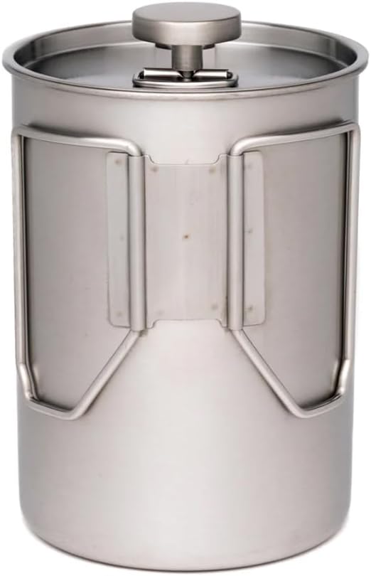 The Pathfinder School French Press for Camping