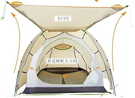 Windchaser 2person 3-4 Season 20D Silicon Nylon Outdoor Mountaineering Tunnel Tent Camping Hikking Ultralight Tent