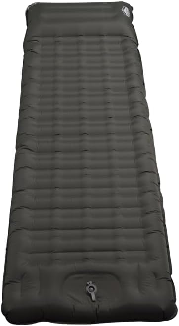 SharpSurvival Ultralight Comfort: The Ultimate Camping Sleeping Pad, 4.7 Inch Thick, Ultralight with Pillow Pump