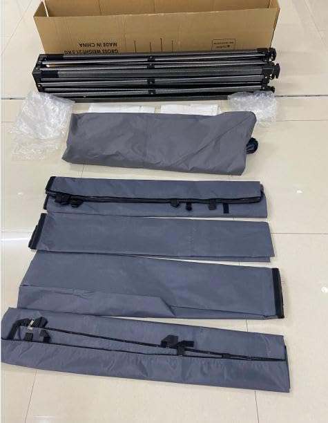 COBIZI 10x15 Pop up Canopy Tent 10x15 Canopy with 4 Sidewalls Waterproof Heavy Duty Commercial Canopy Tent for Parties Outdoor Tent Garden Gazebo Tent, Carry Bag(10x15ft, White)