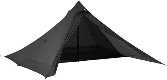 Compatible for 2 Person Tent, Ultralight Pyramid Hiking Backpack Tent with 15D Ripstop Nylon
