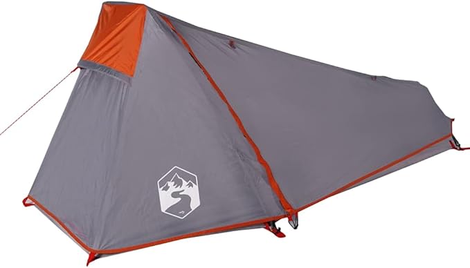 1-Person Tunnel Camping Tent, Waterproof Lightweight Backpacking Tent with Detachable Rainfly, Portable Hike Shelter for Outdoor Traveling, Easy Setup Green