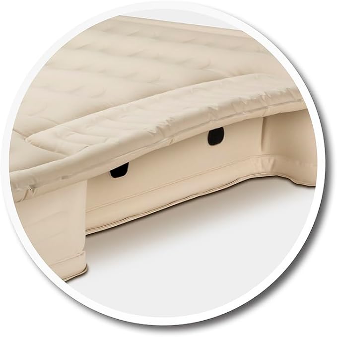 Pittman - Truck Bed Mattress 5.5 ft > 5.8ft - Airbedz Full Size Short Truck Bed Air Mattress 5.8' > 5.5' - Built in Pump & 25% More Coverage for Pickup Camping - PPI-504