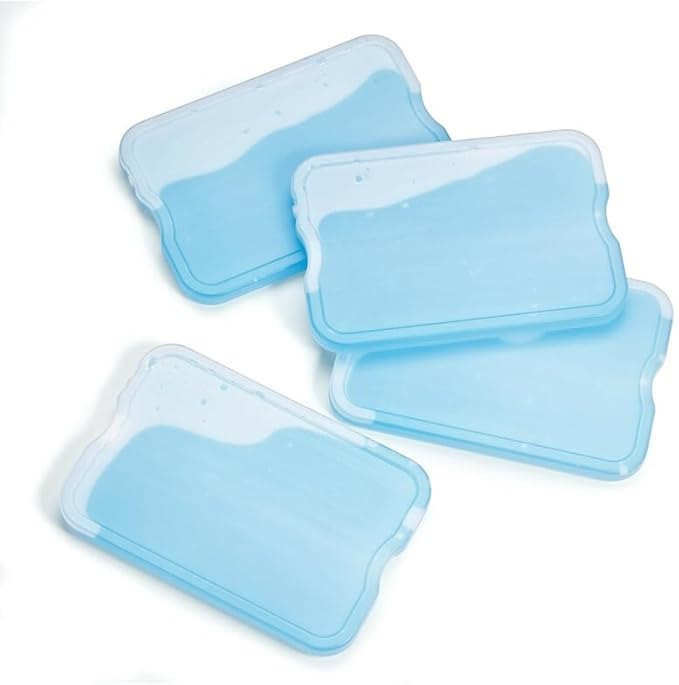 Cool Coolers by Fit + Fresh Slim Compact Reusable XL Ice Pack, Perfect for Lunch Boxes, Coolers, and Beach Bags