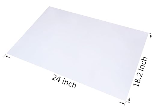 Wowfit 100 CT 18x24 Inch 1.1 Mil Clear Plastic Flat Open Poly Bags – Great for Dough Proofing, Bread Baking, Injera, Food Storage, Jackets, Coats, Pillows, Laundry, and More