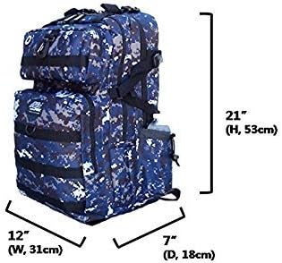 Tactical Military Camping Hiking Outdoor Backpack w/MOLLE Straps