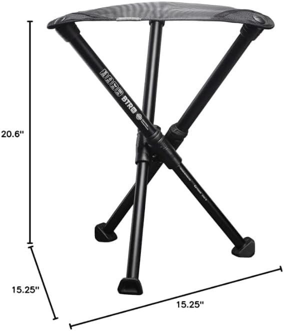 Hillsound BTR Stool for Ultralight Backpacking & Hiking, Lightweight Camping Chairs, Compact Portable Outdoor Seat