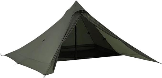 Compatible for 2 Person Tent, Ultralight Pyramid Hiking Backpack Tent with 15D Ripstop Nylon