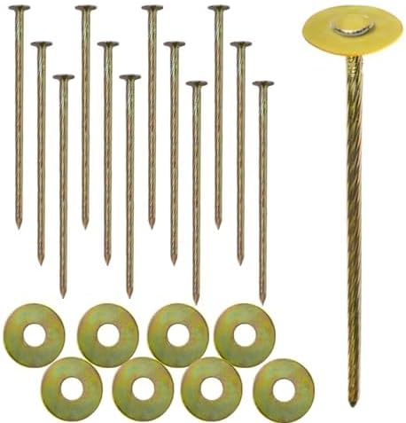 60 Count 8in Landscape Anchoring Stakes Artificial Turf Stakes Synthetic Grass Landscape High Temperature Quenching Used for Garden Lawn Yard,Paver Edging,Weed Barrier,Artificial Turf