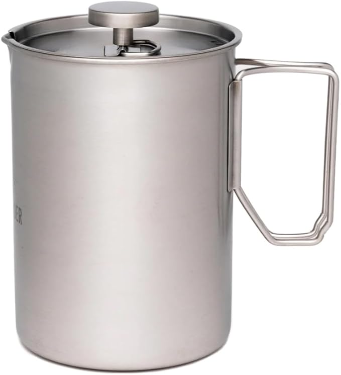 The Pathfinder School French Press for Camping