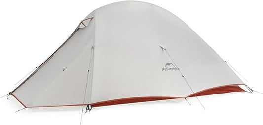 Naturehike Cloud up Pro Camping Tent, 1/2/3 Person Ultralight Tents, 3 Season Backpacking Tent, Waterproof for One Man, Self-Standing Easy Setup for Cycling, Outdoor Camp