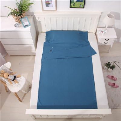 Sleeping Bag Liner Travel Sheets for Hotel Camping Sheets Travel Bed Sheets for Hotel Lightweight Single &Double Compact Sleeping Bag Sack Breathable Travel Sleeping Bag for Hotels Adult Compact Sacks