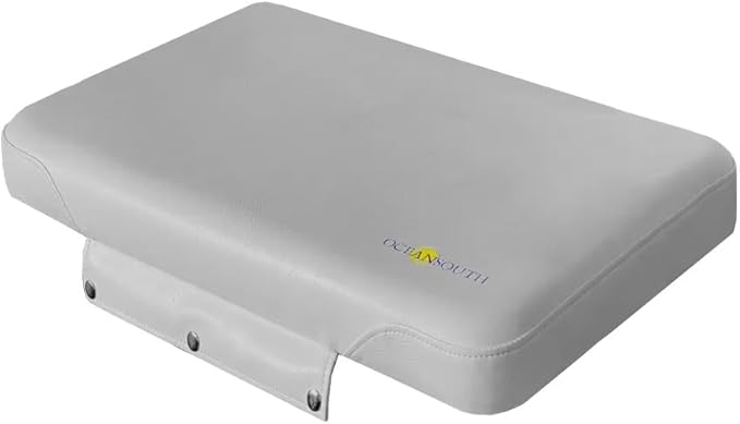 Oceansouth Seat Cushions for Yeti Coolers (Press Stud Fittings) (Gray, YETI 65) Camping yeti seat Cushion Handle Beach Chair ice Box chests and Coolers Foam Cooler Boat Seats