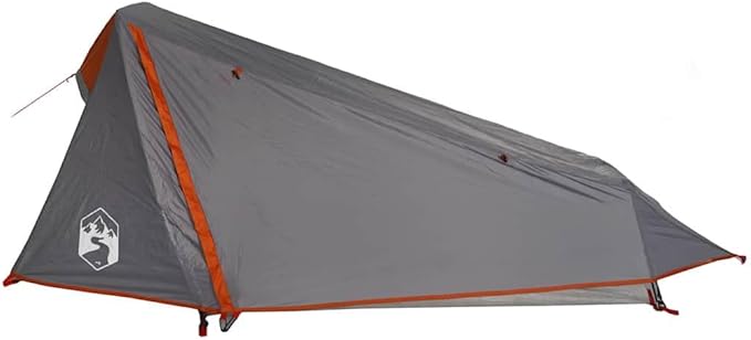 1-Person Tunnel Camping Tent, Waterproof Lightweight Backpacking Tent with Detachable Rainfly, Portable Hike Shelter for Outdoor Traveling, Easy Setup Green