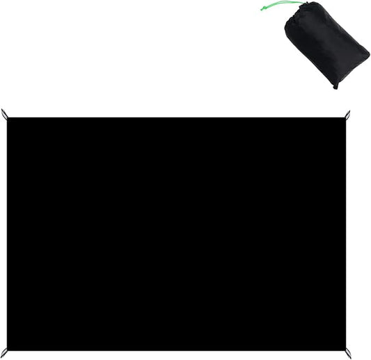 Wind Tour Multifunctional Tarp Waterproof with Carry Bag for Tent Ultralight Outdoor Tent Footprint for Ground Camping Hiking (57.1" x39.4")