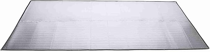3 Types Camping Mat Foil Blanket, Outdoor Camping Tent Mat Sleeping Mattress Moistureproof Aluminum Foil Pad for Foam Insulating Sleeping Tent Pad