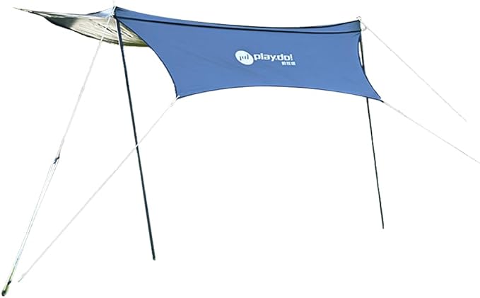 WINTENT Inflatable Rooftop Tents for Camping Easy Setup Tent for Top of Car Roof Tent Pickup Truck SUV Tents Blow Up with Awning, Strip Light, Ladder, Thick Mattress