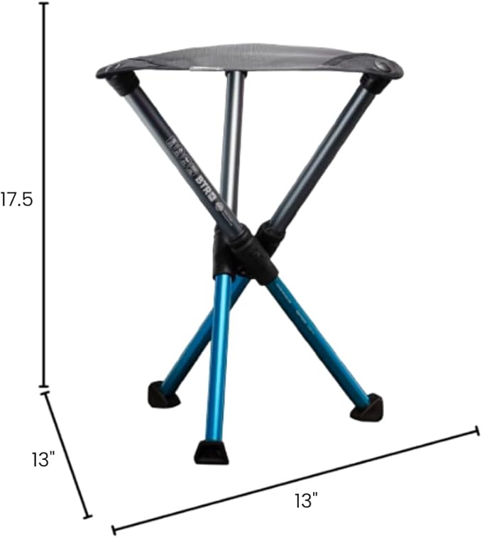 Hillsound BTR Stool for Ultralight Backpacking & Hiking, Lightweight Camping Chairs, Compact Portable Outdoor Seat