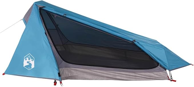 1-Person Tunnel Camping Tent, Waterproof Lightweight Backpacking Tent with Detachable Rainfly, Portable Hike Shelter for Outdoor Traveling, Easy Setup Green