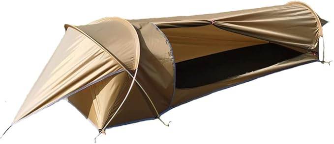 Single Person Tent, Ultralight Backpacking Tent, Waterproof Hiking Tent for Camping, 1 Person Lightweight Camping Tent