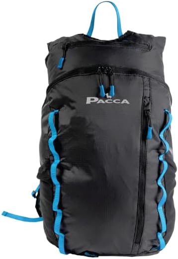 Pacca Onda 20L Packable Lightweight Foldable Backpack for Travel, Camping, Outdoor, Hiking Pocket Backpack (Blue)