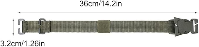 MiOYOOW 4PCS Tactical Molle Straps, Portable Molle Backpack Straps Accessories for Outdoor Camping Hiking Mountaineering