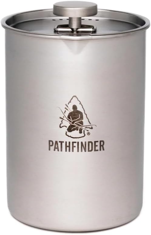 The Pathfinder School French Press for Camping