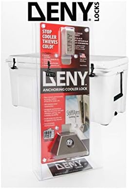 DENY Security Lock & Bracket Set SA-17 Set - YETI Tundra 105,110,125qt & HAUL, HAUL, Coolers