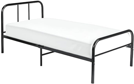 Cot Fitted Sheet 25 x 75, 100% Egyptian Cotton, 1 PC Cot Size Bottom Sheet Only, Perfect for Narrow Twin, Camp Bunk, Army Cots, Trifold Mattress, Camping Cot, Guest Bed Replacement(White)