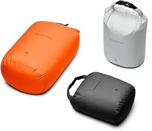 Bee Nesting Waterproof Dry Bag Lightweight Dry Sack Marine Dry Bags Suitable for swimming,kayaking,rafting boating, surfing, outdoor travel, mountaineering,hiking