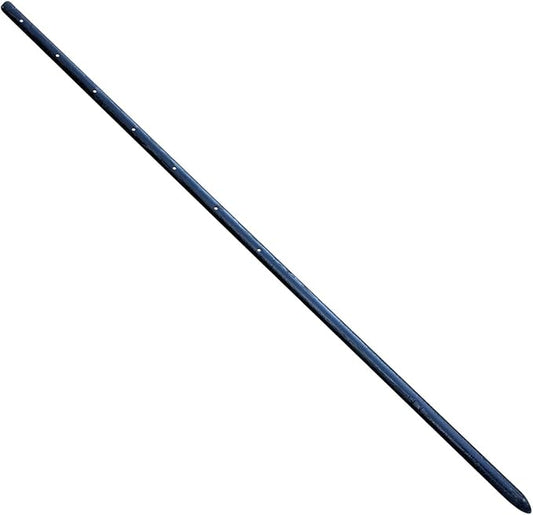 Sandbaggy Round Steel Concrete Form Stakes with Nail Holes - Rust Resistant Coating - Removable, Reusable (10, 3/4 in X 36 in)