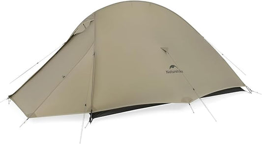 Naturehike Cloud up Pro Camping Tent, 1/2/3 Person Ultralight Tents, 3 Season Backpacking Tent, Waterproof for One Man, Self-Standing Easy Setup for Cycling, Outdoor Camp