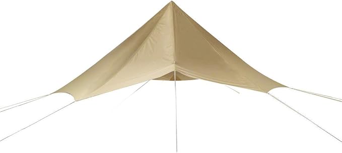 UNISTRENGH Waterproof Sunshade Heavy Duty Top Cover Roof Shelter for 3M 4M 5M 6M 7M Bell Tent (Sunshade, for 3M/9.7ft Tent)