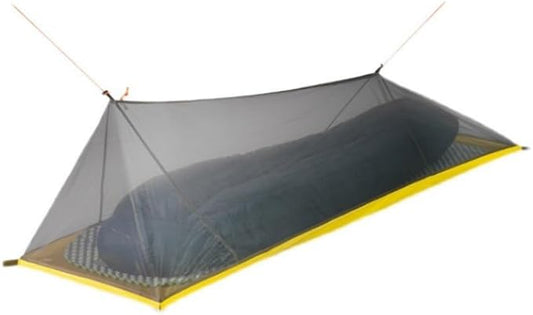 Ultralight Sleeping Bag Survival Bivy Sack,1 Person Trekking Tent,Outdoor Insect-Proof for Bacakpacking,Climbing,Camping