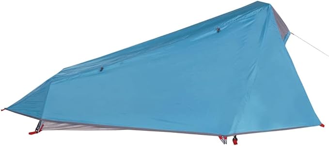 1-Person Tunnel Camping Tent, Waterproof Lightweight Backpacking Tent with Detachable Rainfly, Portable Hike Shelter for Outdoor Traveling, Easy Setup Green