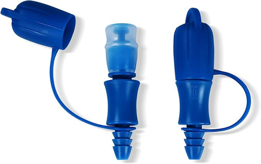 Hydration Bladder Bite Valve Replacement Mouthpiece Fit for Any Water Backpack and Most Brands, with Manual Switch Valve