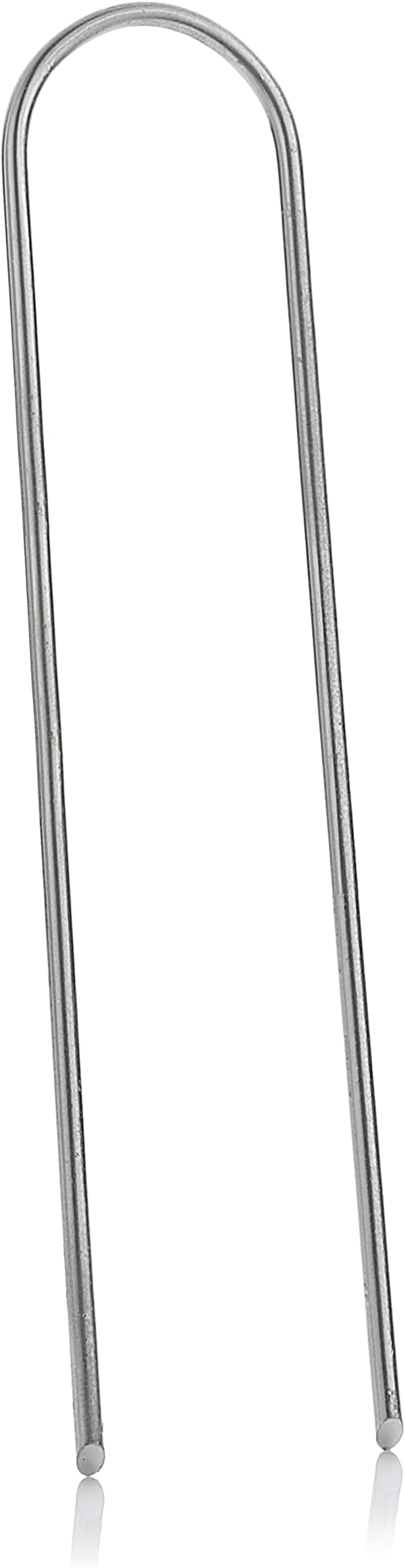 GardenMate Pack of 250 x 6''/150mm galvanised 2.9mm Thick Steel U Shaped Garden Securing Pegs