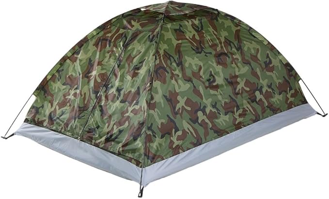 Ultralight Camping Tent, Dome Tent For 1-2 Person, Water Resistant For Outdoor Hiking, Backyard, Sleepovers(2 person)