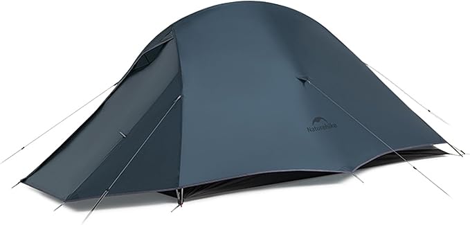 Naturehike Cloud up Pro Camping Tent, 1/2/3 Person Ultralight Tents, 3 Season Backpacking Tent, Waterproof for One Man, Self-Standing Easy Setup for Cycling, Outdoor Camp