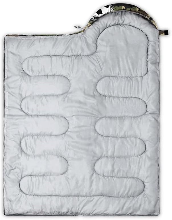 Sleeping Bag for Kids Adults,Brown Giraffe Fur Pattern-Lightweight Warm Portable Outdoor Indoor-Waterproof Cold Weather Resistant Sleeping Bag for Camping Hiking