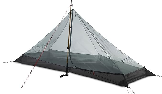 Ultralight Tent 3-Season Backpacking Tent 1 Person/2 Person Camping Tent, Outdoor Lightweight LanShan Camping Tent Shelter, Perfect for Camping, Trekking, Climbing, Hiking
