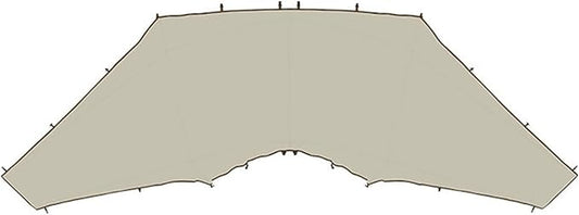 Naturehike Quarter/Hexagonal Camping Tent Canopy Sun Shade,Outdoor Tent for Camping,Fishing,Picnics, Canopy Available with Ground Cloth,Door Curtains, Connector (Connector, Large and Medium)