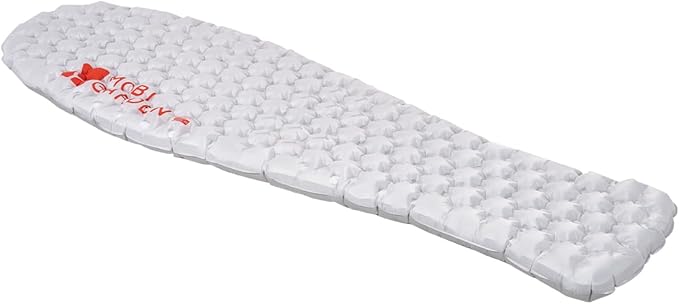 Mobi Garden Gennye Pro Ultralight Mummy Sleeping Pad, R-Value 6.0 Cold Weather Backpacking Mat, Compact Inflatable Air Mattress with Thermal Reflective Tech for Winter Alpinism, Noise Reduction Design